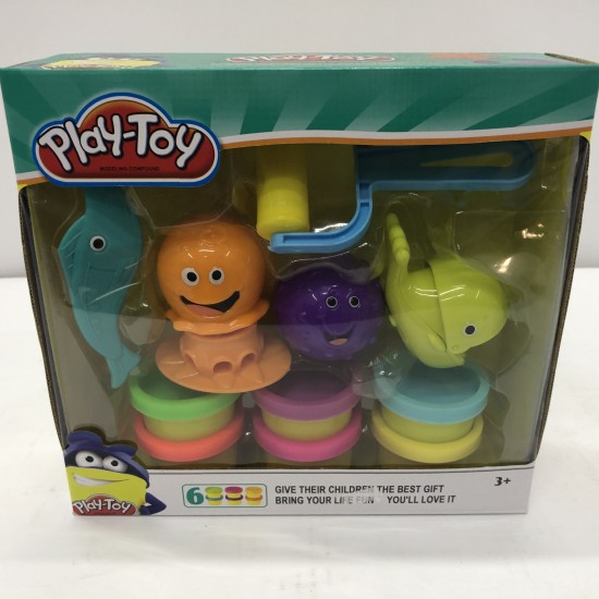 Детска играчка с пластелин 